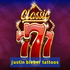 justin bieber tattoos